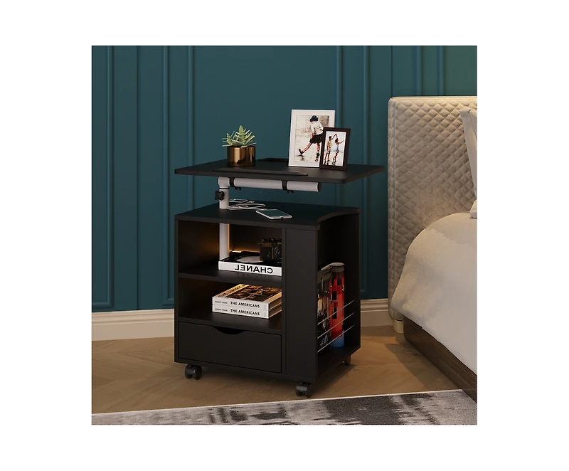 Vlsrka Vanity Makeup Desk with Mirror and Lights