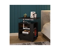 Vlsrka Vanity Makeup Desk with Mirror and Lights