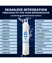 Mist 4396841 Water Filter Replacement for EDR3RXD1, Everydrop Filter 3, Compatible with 4396841, 4396710, Kenmore 46-9083, 46-9030