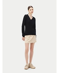 Gobi Cashmere Women's Essential Cashmere V-Neck Sweater