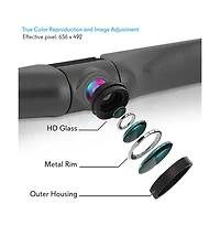 Pyle Car Backup Camera & Monitor Display Kit, 7'' Screen, Night Vision, Waterproof