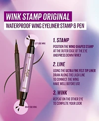 Kaja Wink Stamp Original Waterproof Wing Eyeliner & Pen