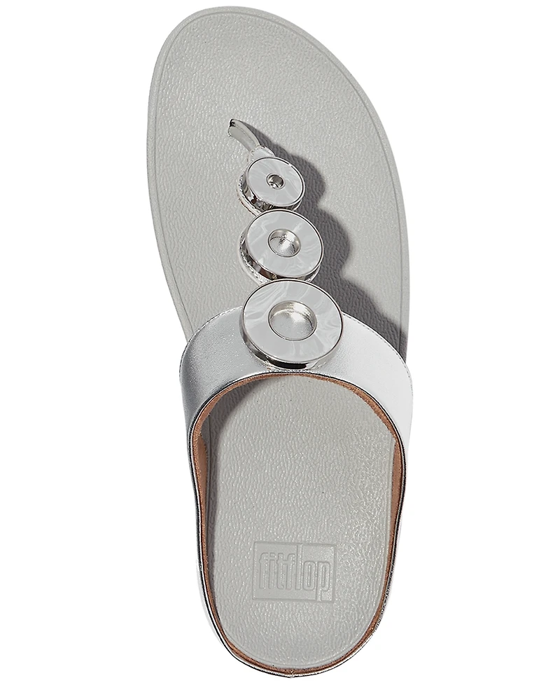 FitFlop Women's Fino Resin-Hoop Sandals