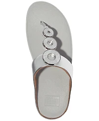 FitFlop Women's Fino Resin-Hoop Sandals