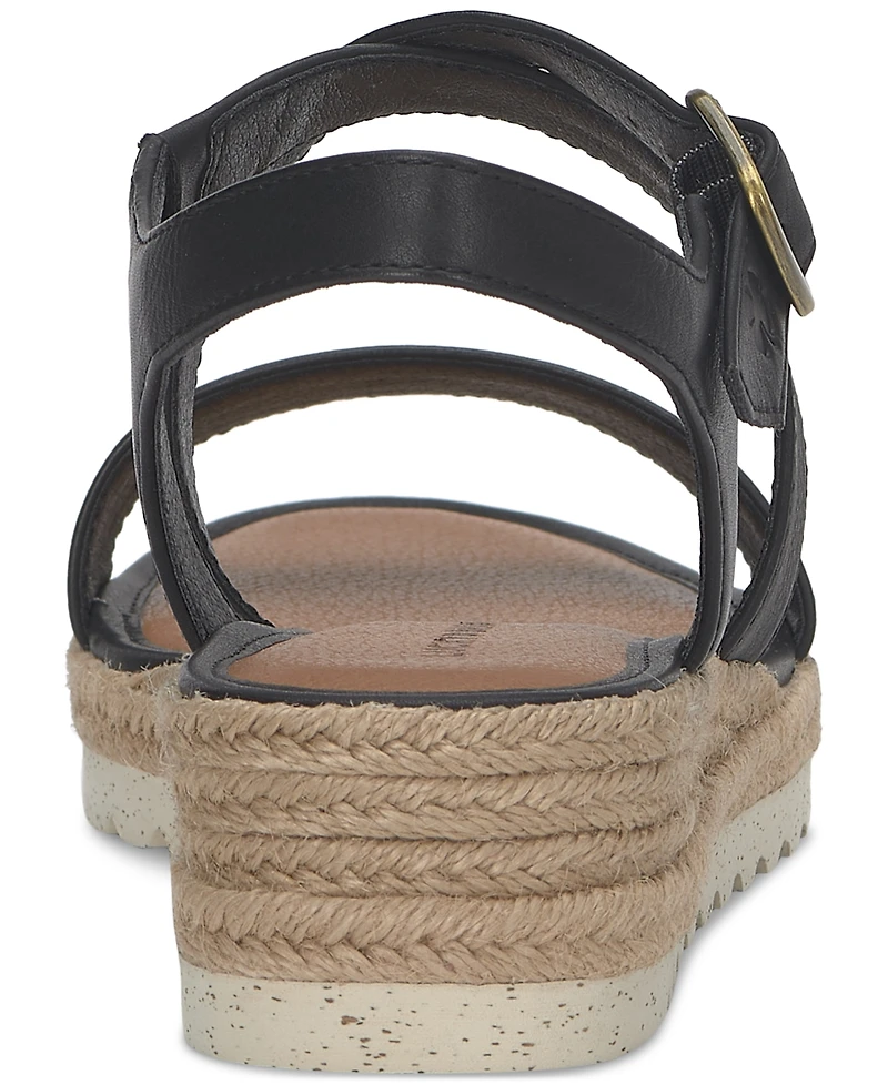 Lucky Brand Women's Trianna Strappy Espadrille Wedge Sandals