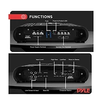 Pyle 2-Channel Bridgeable Mosfet Car Amplifier, 2000 Watts