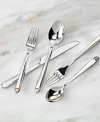 Fortessa Scoop 20-Piece Flatware Set, Service for 4