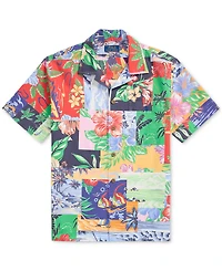 Polo Ralph Lauren Men's Classic-Fit Patchwork-Print Oxford Shirt