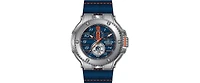 Invicta Men's 47378 Racing Quartz 3 Hand Orange, Blue Dial Watch