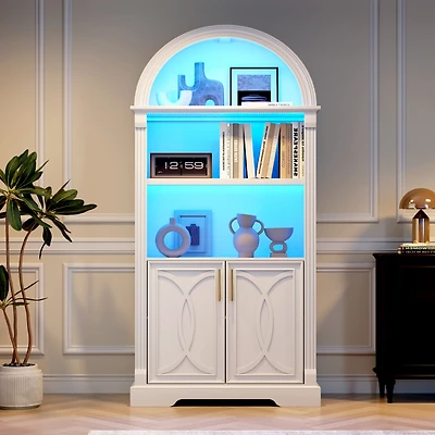 Vlsrka Vanity Makeup Desk with Mirror and Lights