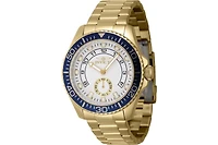 Invicta Men's Pro Diver Quartz Multifunction White Dial Watch