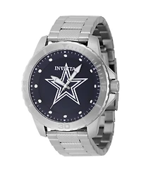 Invicta Men's 48083 Nfl Dallas Cowboys Quartz 3 Hand Blue Dial Watch