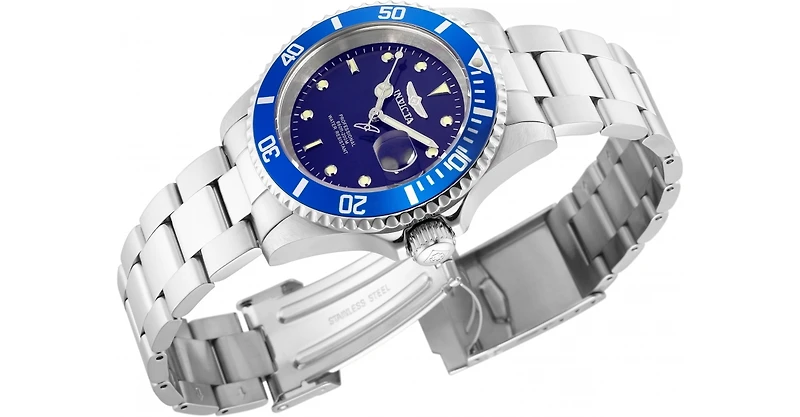 Invicta Men's 26971 Pro Diver Quartz 3 Hand Blue Dial Watch