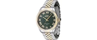 Invicta Men's Specialty Quartz 3 Hand Green Dial Watch