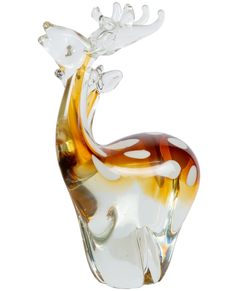 Dale Tiffany 10.25" Arroyo Deer Art Glass Figurine