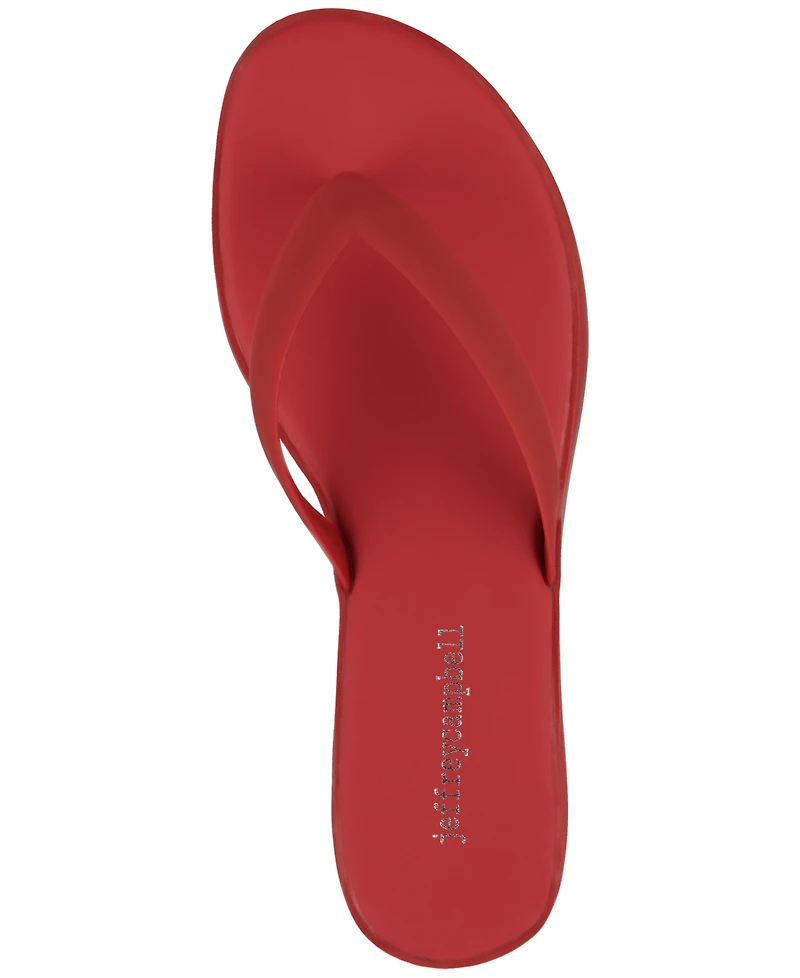 Jeffrey Campbell Lollipop Jelly Kitten-Heel Thong Sandals