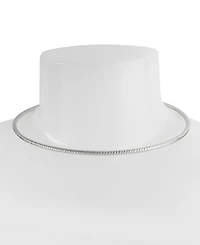 Robert Lee Morris Soho Textured Round Wire Collar Necklace
