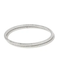 Robert Lee Morris Soho Textured Bangle Bracelet Set