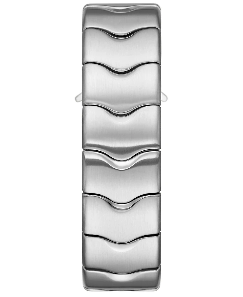 Diesel Men's Closer Quartz Three-Hand Silver Stainless Steel Watch, 22mm