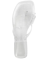 Jeffrey Campbell Sugary Jelly Bow Flip Flop Sandals
