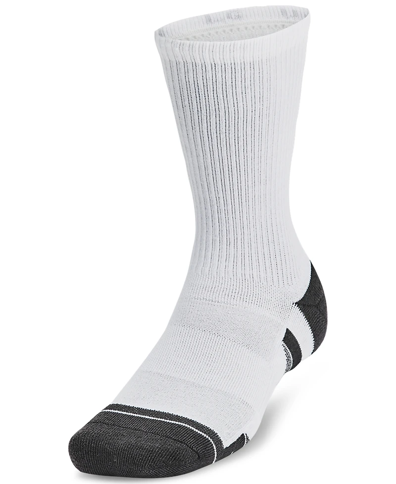 Under Armour Unisex Performance Tech Crew Socks - 6-pack