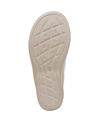 LifeStride Women's Starlet Washable Slingback Wedge Sandals