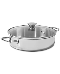 Arch Studio Stainless Steel 3-Qt. Everyday Pan & Lid, Exclusively at Macy's