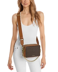 Michael Kors Bryant Medium Double Zip Chain Camera Crossbody