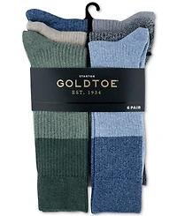 Gold Toe Men's 6-Pack Casual Stanton Socks
