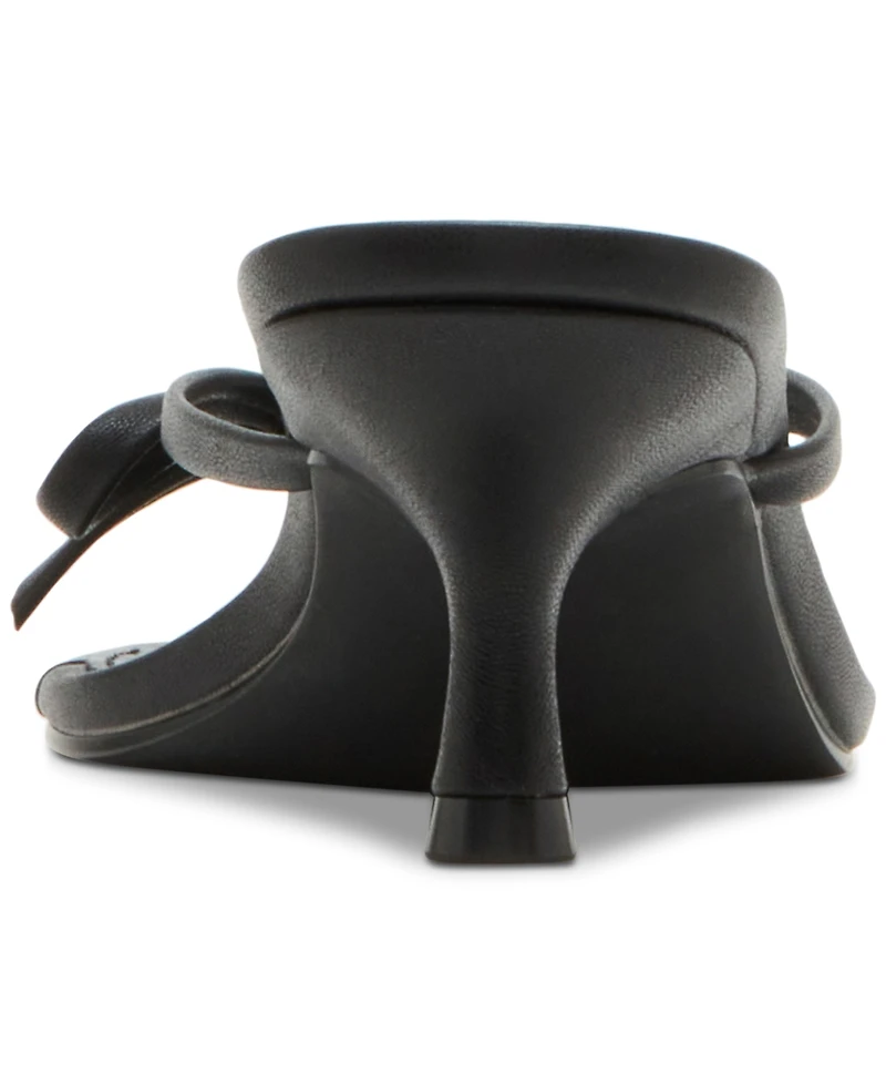 Madden Girl Charlotte Kitten-Heel Bow Dress Sandals