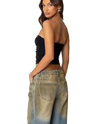 Edikted Women's Ariella Cut Out Strapless Top