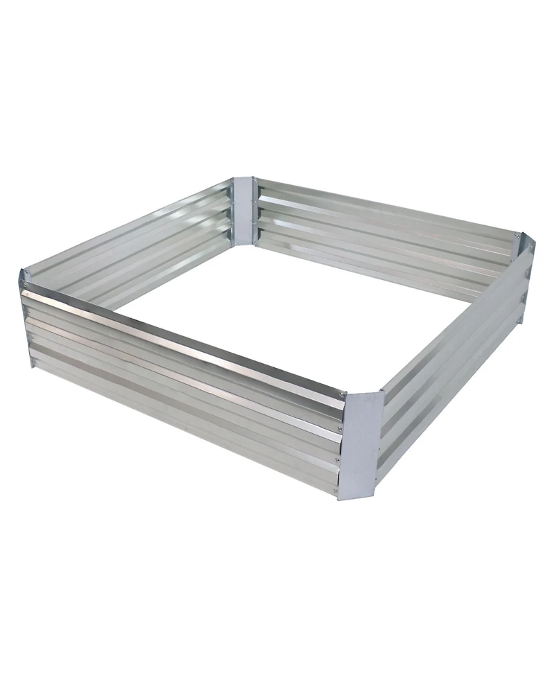Galvanized Rectangle Raised Garden Bed
