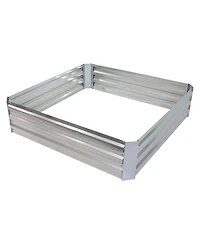 Galvanized Rectangle Raised Garden Bed