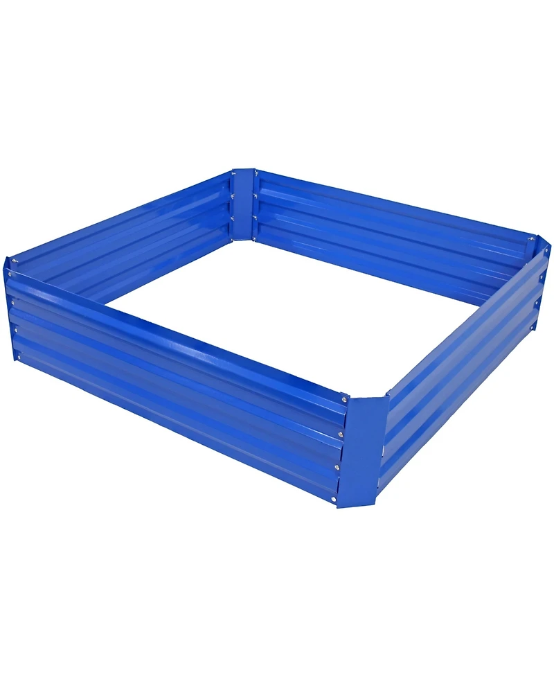Galvanized Rectangle Raised Garden Bed