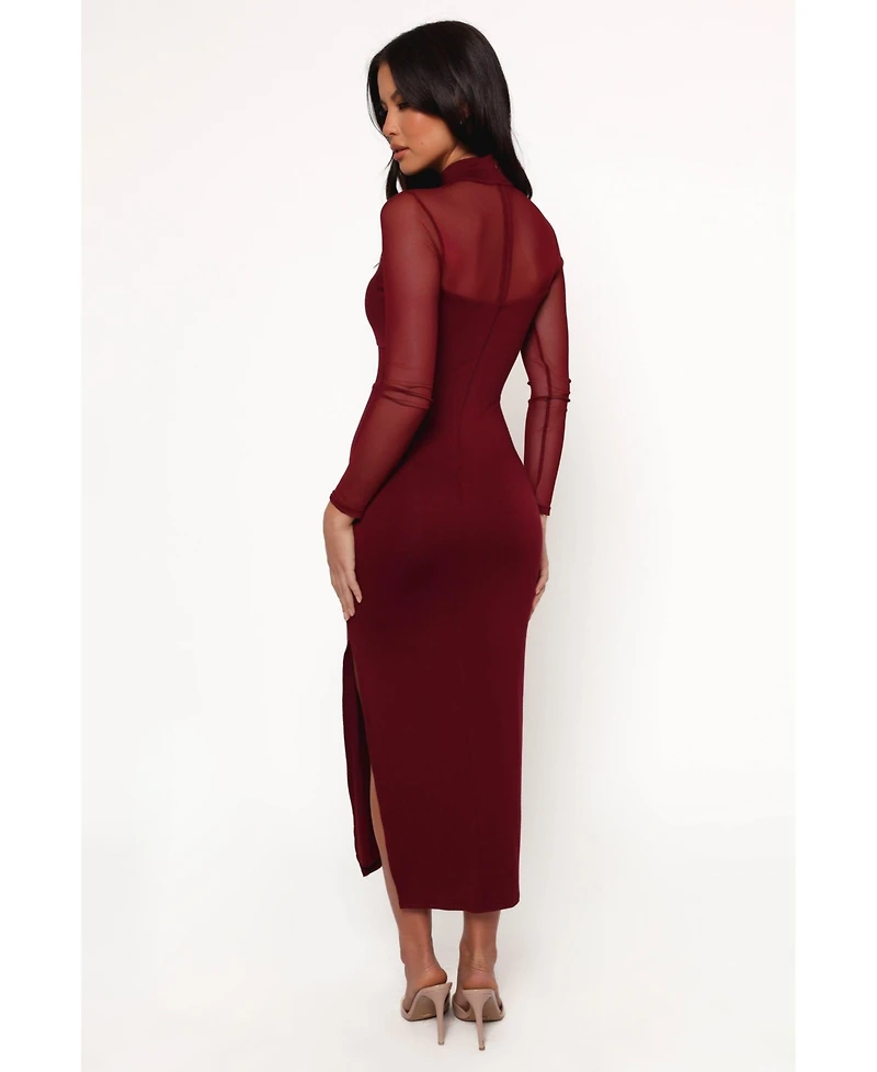 Petal and Pup Women's Farrow Long Sleeve Midi Dress