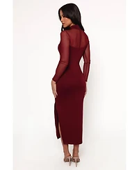 Petal and Pup Women's Farrow Long Sleeve Midi Dress