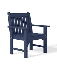 WestinTrends 7-Piece Hdpe Outdoor Dining Patio Table and Chairs Set