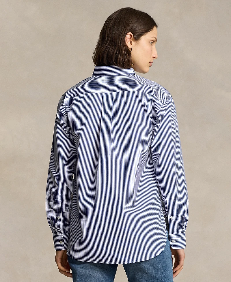 Polo Ralph Lauren Women's Relaxed-Fit Striped Cotton Shirt