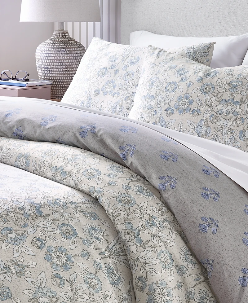 Charter Club Sorrento 3-Pc. Duvet Cover Set, Full/Queen, Exclusively at Macy's