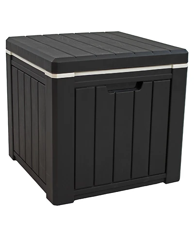 9-Gallon Outdoor Cooler Box - Polypropylene Resin - Black