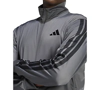 adidas Men's 3 Stripes Tricot Regular Track Top