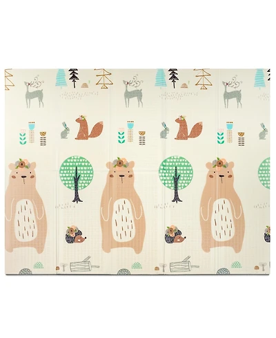 Sorbus (78" x 70") Foldable Play Mats with Travel Bag - for Babies, Toddlers, and Kids Playtime & Tummy Time