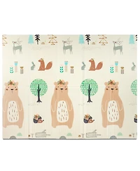 Sorbus (78" x 70") Foldable Play Mats with Travel Bag - for Babies, Toddlers, and Kids Playtime & Tummy Time