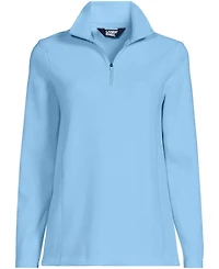 Lands' End Women's Plus Anyweather Fleece Quarter Zip Pullover