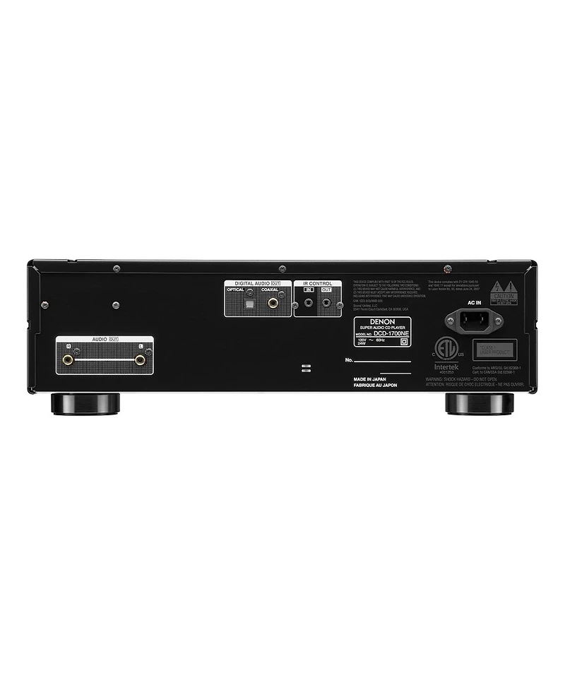 Denon Dcd-1700NE Cd/Sacd Player with Advanced AL32 Processing Plus