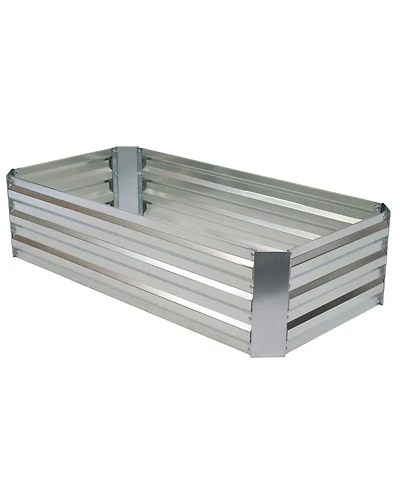 Galvanized Rectangle Raised Garden Bed