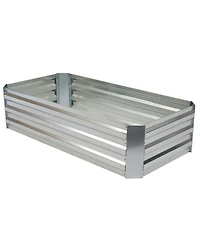 Galvanized Rectangle Raised Garden Bed