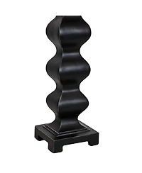 29" H Stately Shapes Resin Accent Table Lamps Set of 2