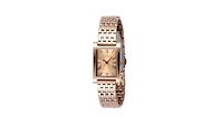 Invicta Women's 48145 Angel Quartz 3 Hand Rose Gold Dial Watch