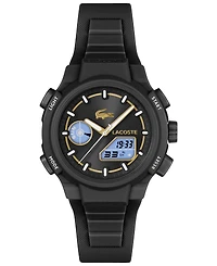 Lacoste Women's LC33 Black Silicone Strap Watch, 40mm